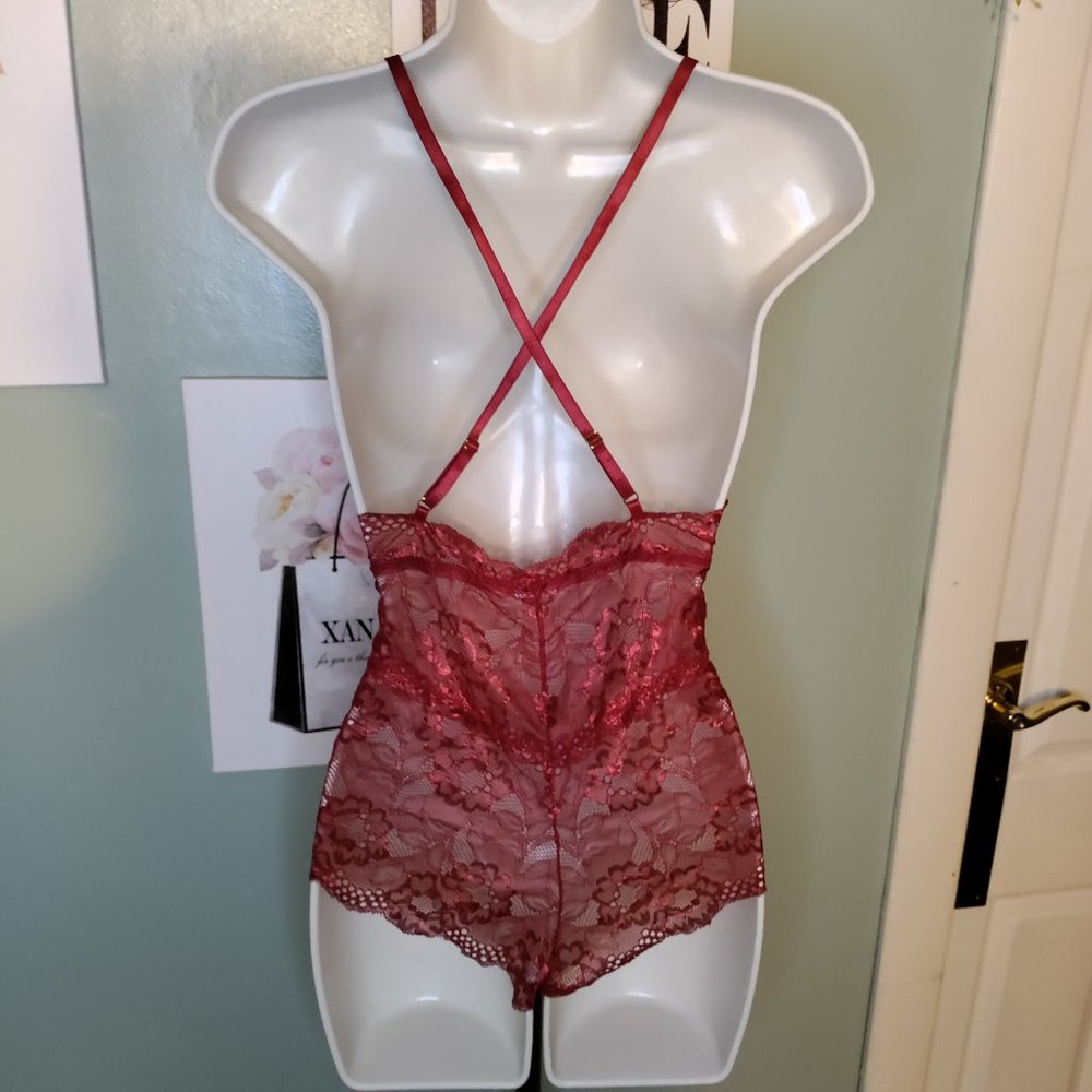 Lace Teddy Bodysuit Lingerie - Picture 5 of 6